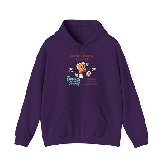 Copy of Copy of Sip and Style Hoodie, Unisex Sweatshirt for Comfort, Gift for Friends, Self-Care, Warm Layer for All Seasons