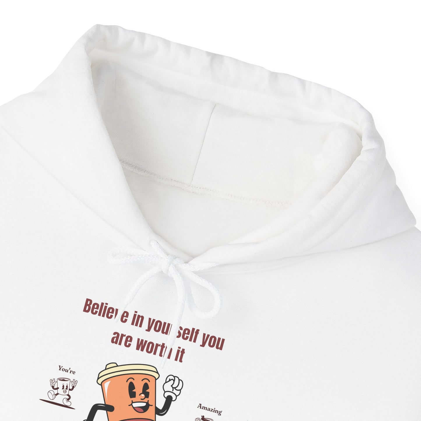 Sip and Style Hoodie, Unisex Sweatshirt for Comfort, Gift for Friends, Self-Care, Warm Layer for All Seasons