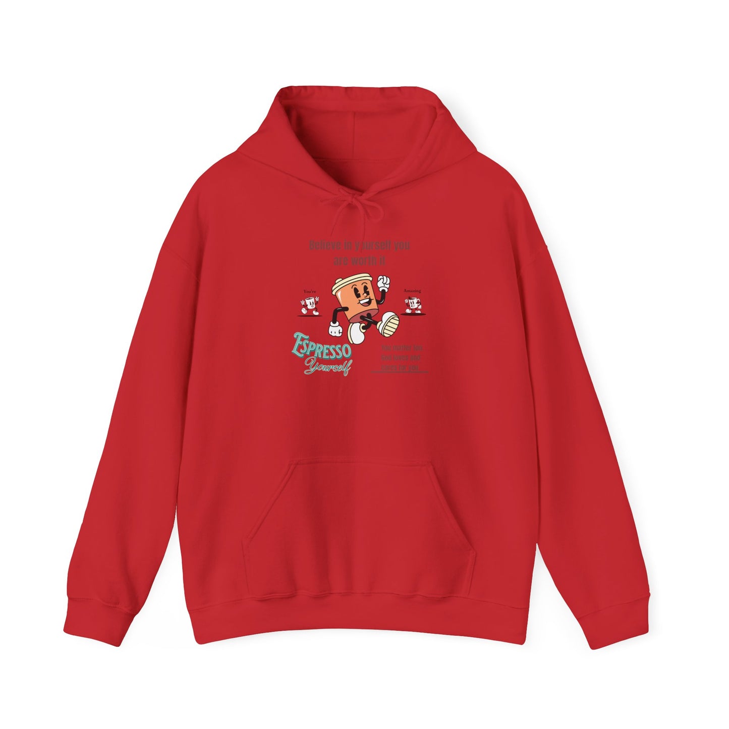 Copy of Sip and Style Hoodie, Unisex Sweatshirt for Comfort, Gift for Friends, Self-Care, Warm Layer for All Seasons