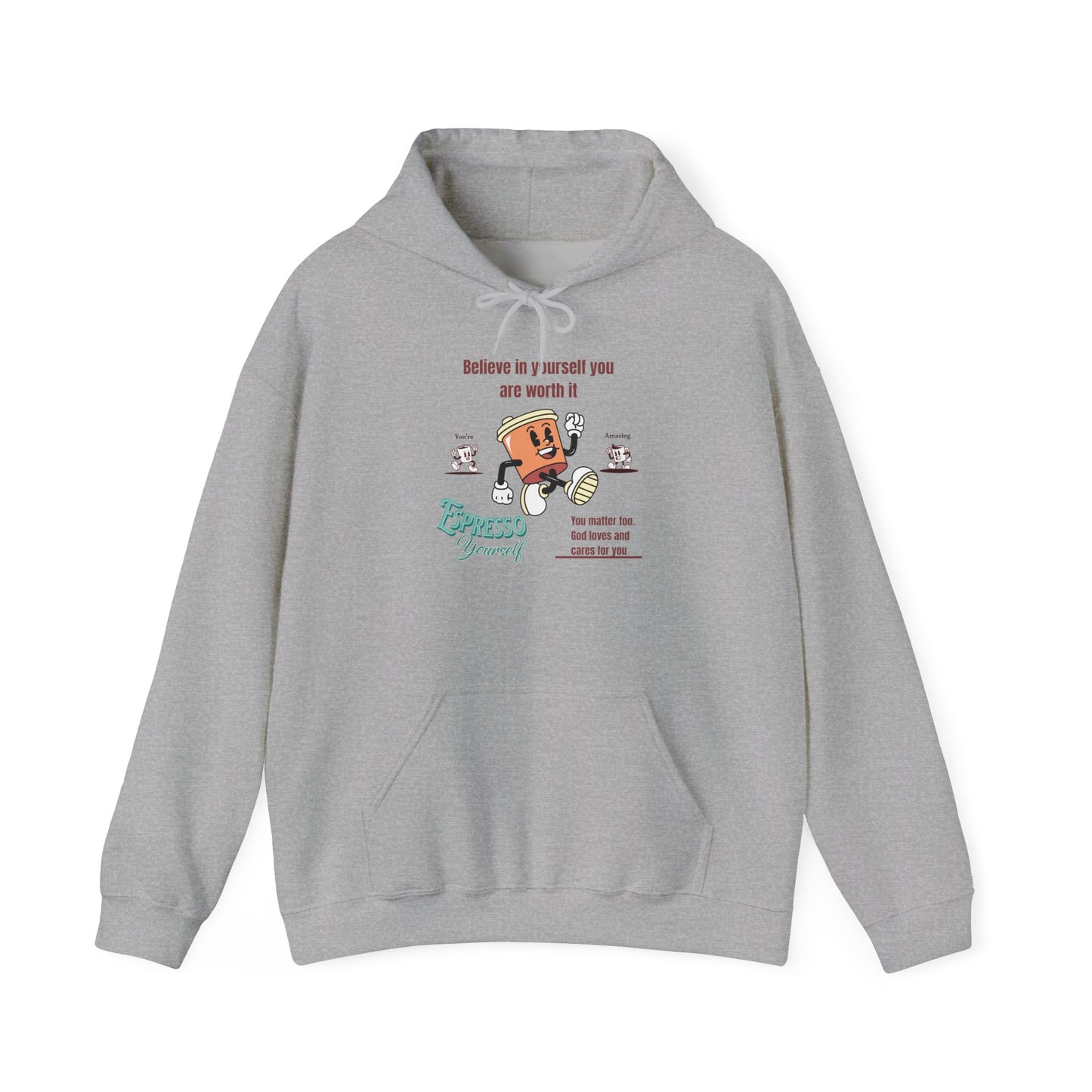Copy of Copy of Sip and Style Hoodie, Unisex Sweatshirt for Comfort, Gift for Friends, Self-Care, Warm Layer for All Seasons